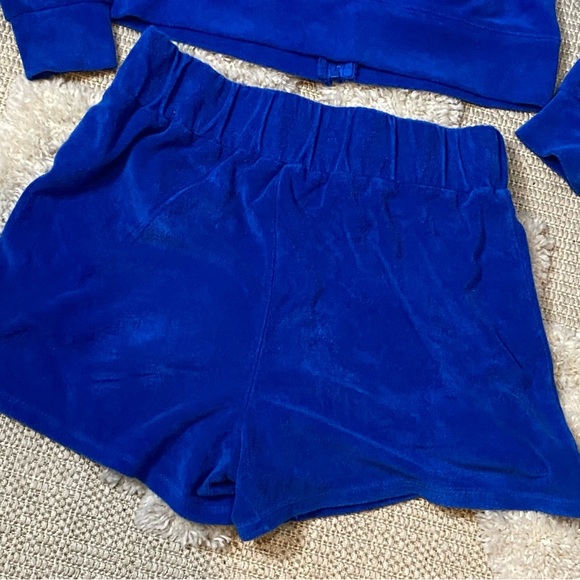Juicy Couture 2 Piece Terry Set Jacket - XS  Shorts - S - Picture 6 of 12